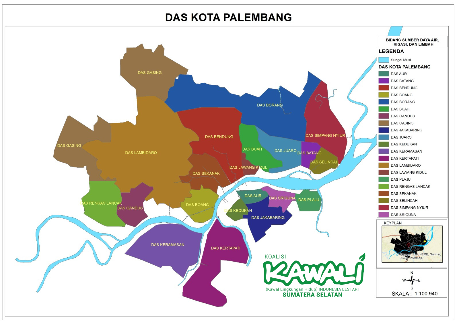 DAS KOTA PALEMBANG